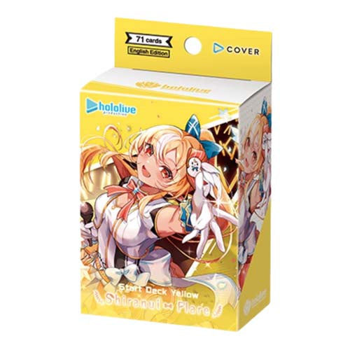 hololive OFFICIAL CARD GAME hSD07e Shiranui Flare Start Deck Yellow