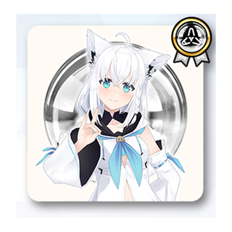 hololive OFFICIAL CARD GAME hSD14e Live Start Deck Shirakami Fubuki White