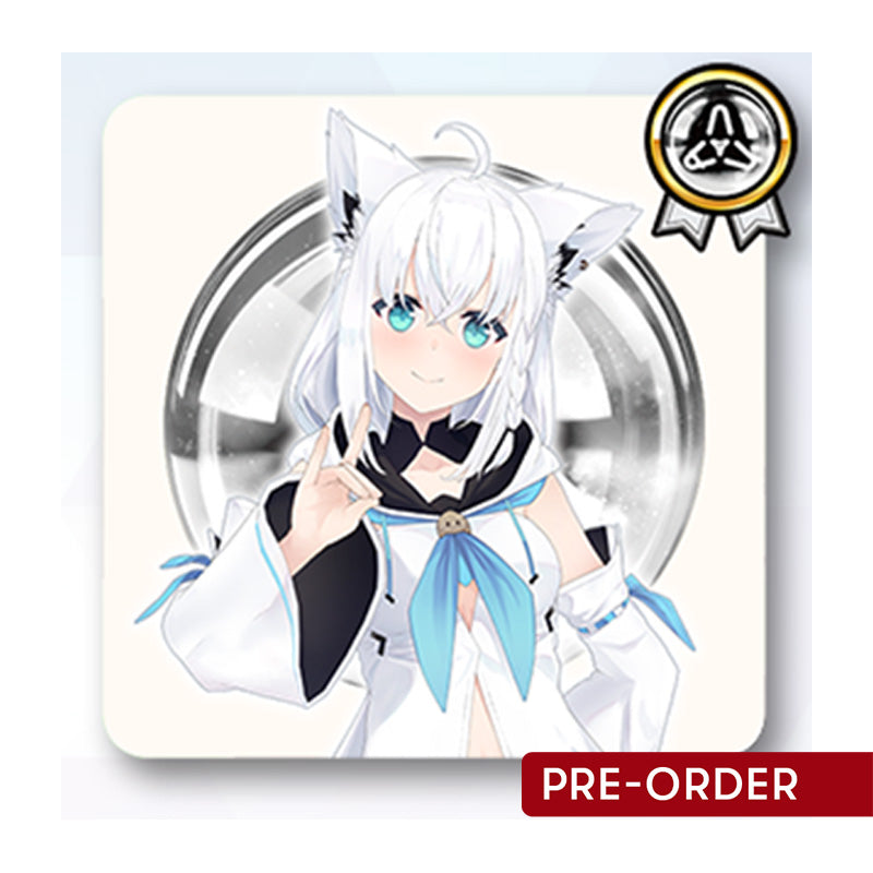 hololive OFFICIAL CARD GAME hSD14e Live Start Deck Shirakami Fubuki White