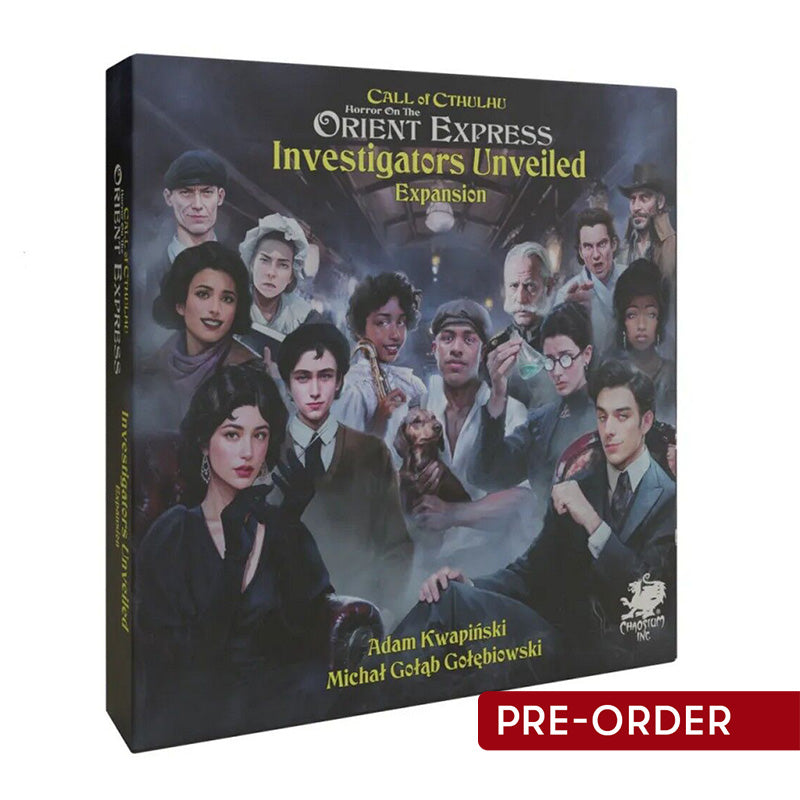 Horror on the Orient Express Investigators Unveiled Expansion