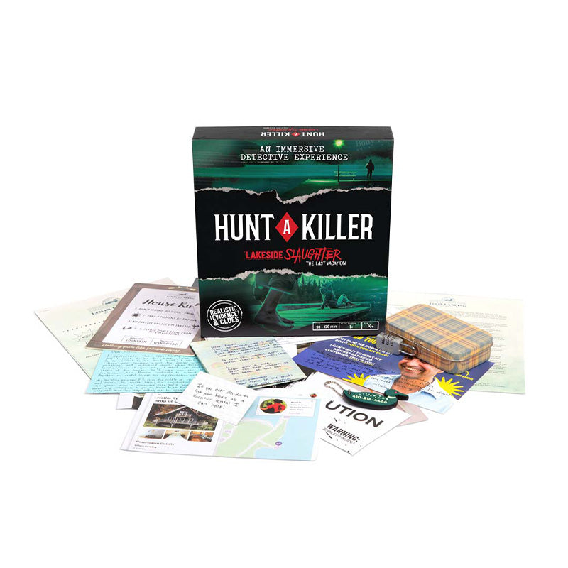 Hunt A Killer Lakeside Slaughter Murder Mystery Game