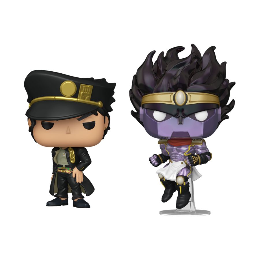 Jojo's Bizarre Adventure - Jotaro Kujo & Star Platinum Pop! Vinyl 2-Pack