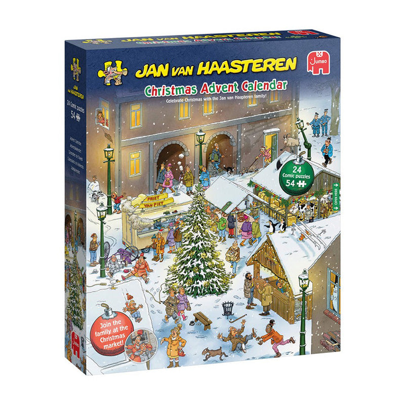 Jumbo Jan van Haasteren Christmas Advent Calendar 2026 Puzzle