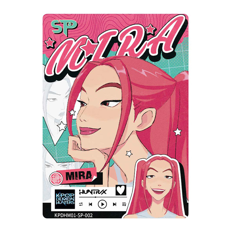 K-Pop Demon Hunters Collectible Trading Cards Special Mini Edition