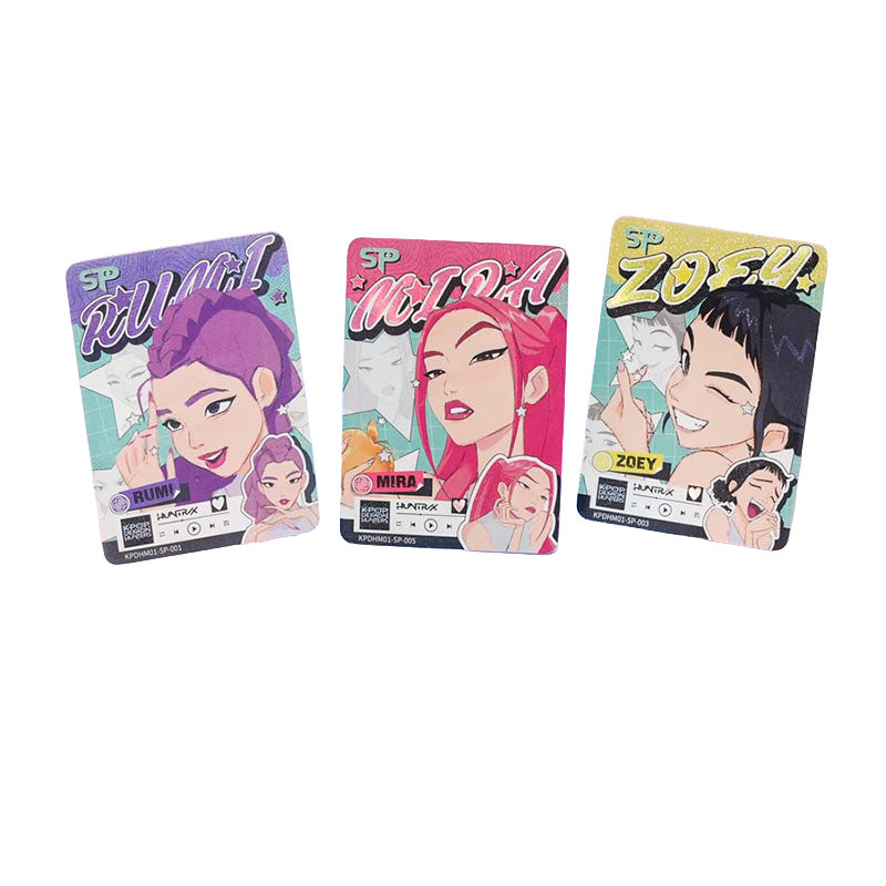 K-Pop Demon Hunters Collectible Trading Cards Special Mini Edition