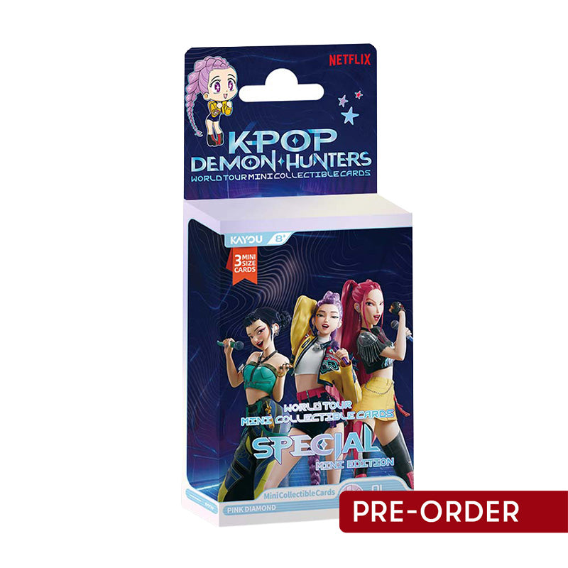 K-Pop Demon Hunters Collectible Trading Cards Special Mini Edition