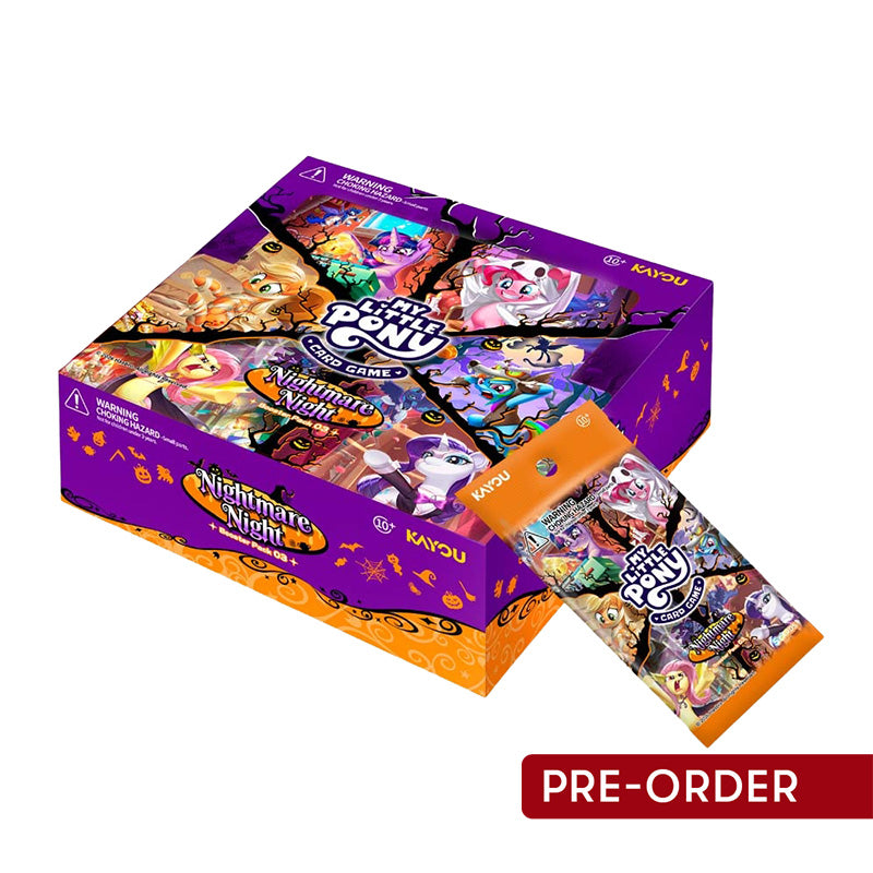 Kayou My Little Pony TCG Nightmare Night Foil Booster Box