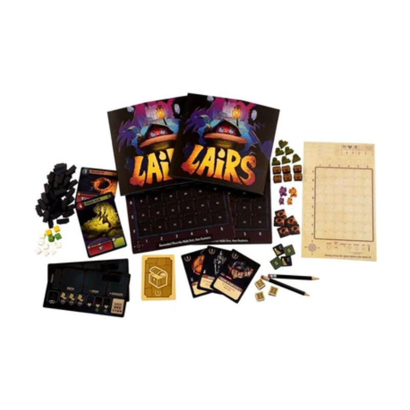 Kickstarter Lairs Deluxe + Deepest Dungeon + Box 0