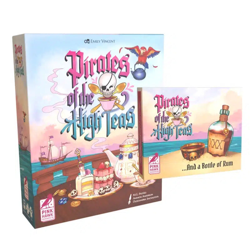 Kickstarter Pirates of the High Teas Deluxe Edition + Bottle of Rum Mini Expansion