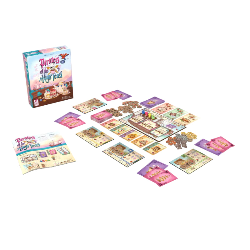 Kickstarter Pirates of the High Teas Deluxe Edition + Bottle of Rum Mini Expansion