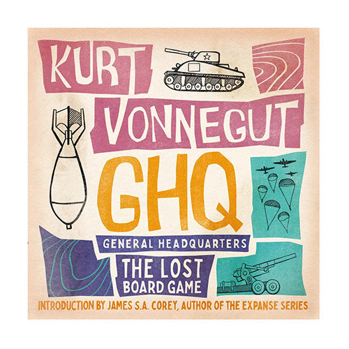 Kurt Vonnegut's GHQ General Headquarters The Lost Board Game