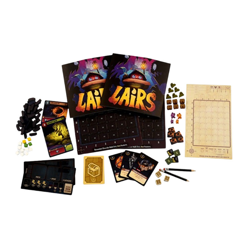 Lairs 1.2 - Standard Game and Box Zero