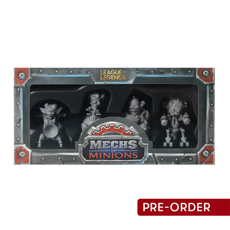 League of Legends Mechs vs Minions Unpainted Mechs Set