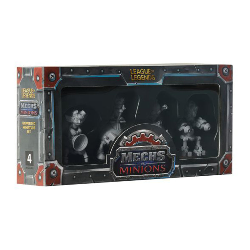 League of Legends Mechs vs Minions Unpainted Mechs Set
