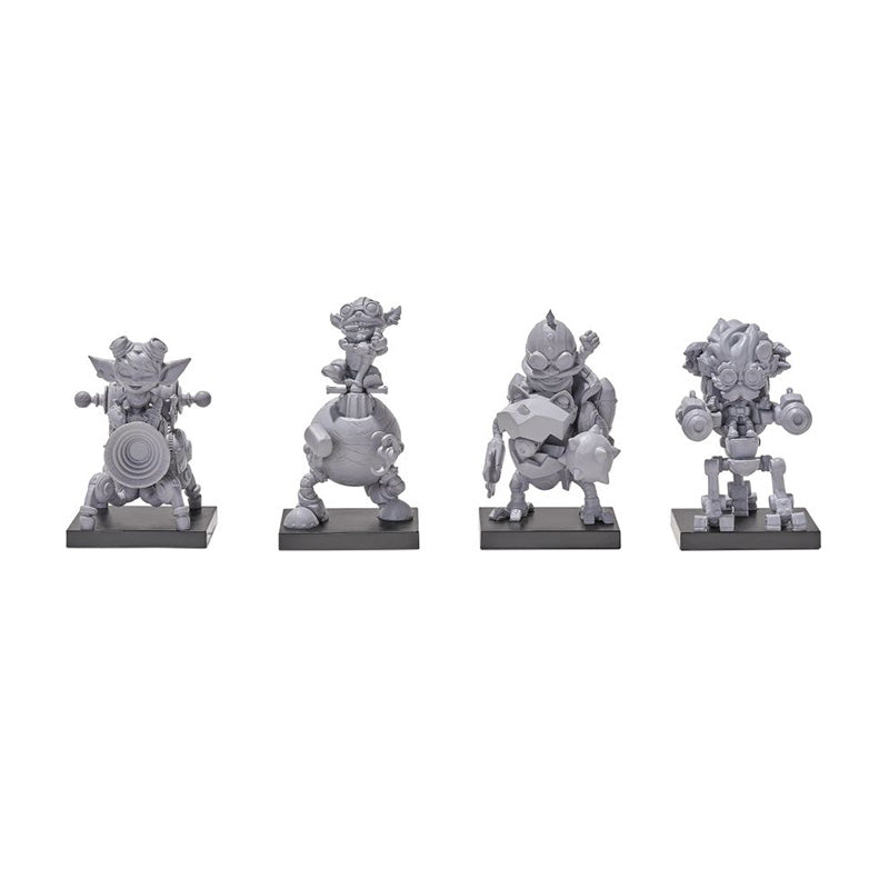 League of Legends Mechs vs Minions Unpainted Mechs Set