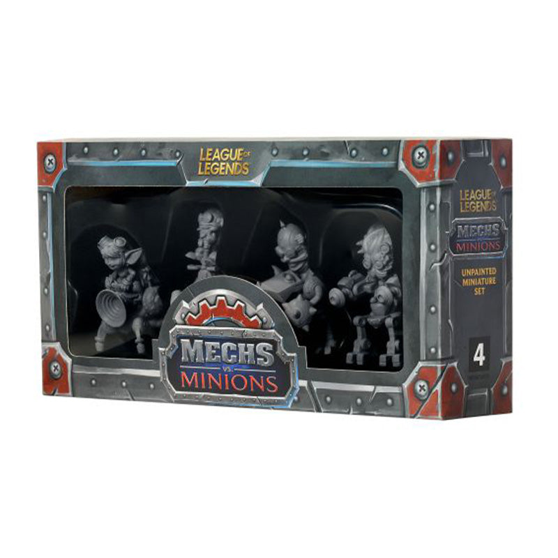 League of Legends Mechs vs Minions Unpainted Mechs Set
