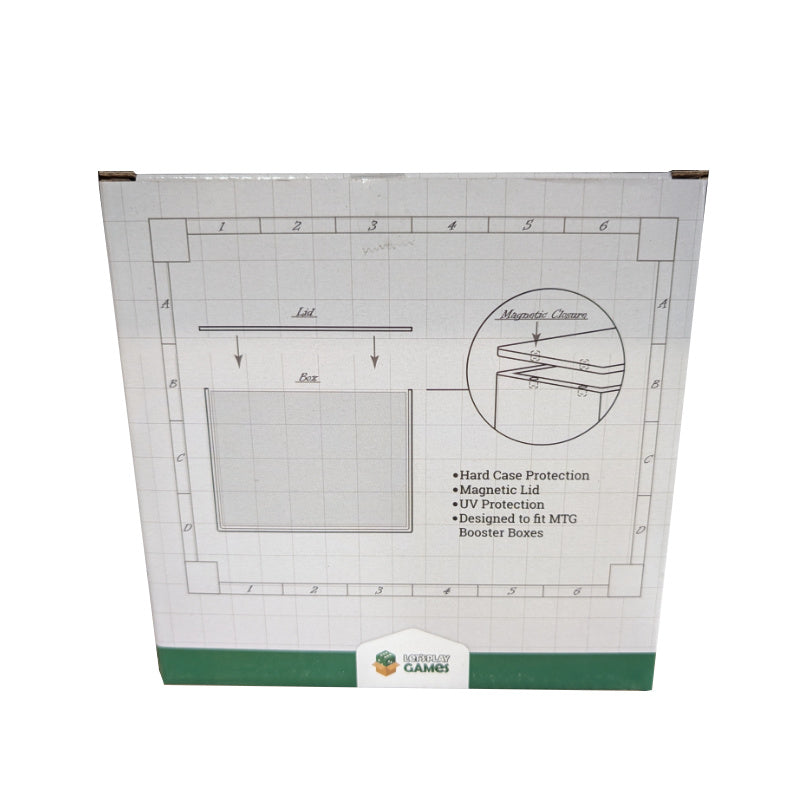 LPG Acrylic Booster Box Protector - MTG Collector Box Size