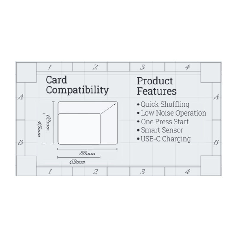 LPG Essentials Card Shuffler - Small