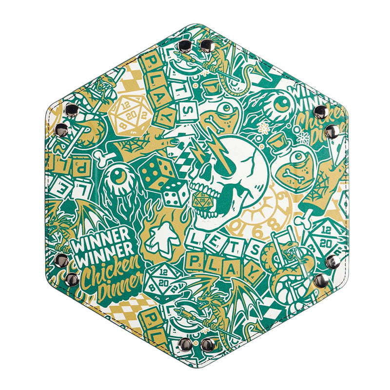 LPG Essentials Hex Dice Tray 6" - Artist Series Cara