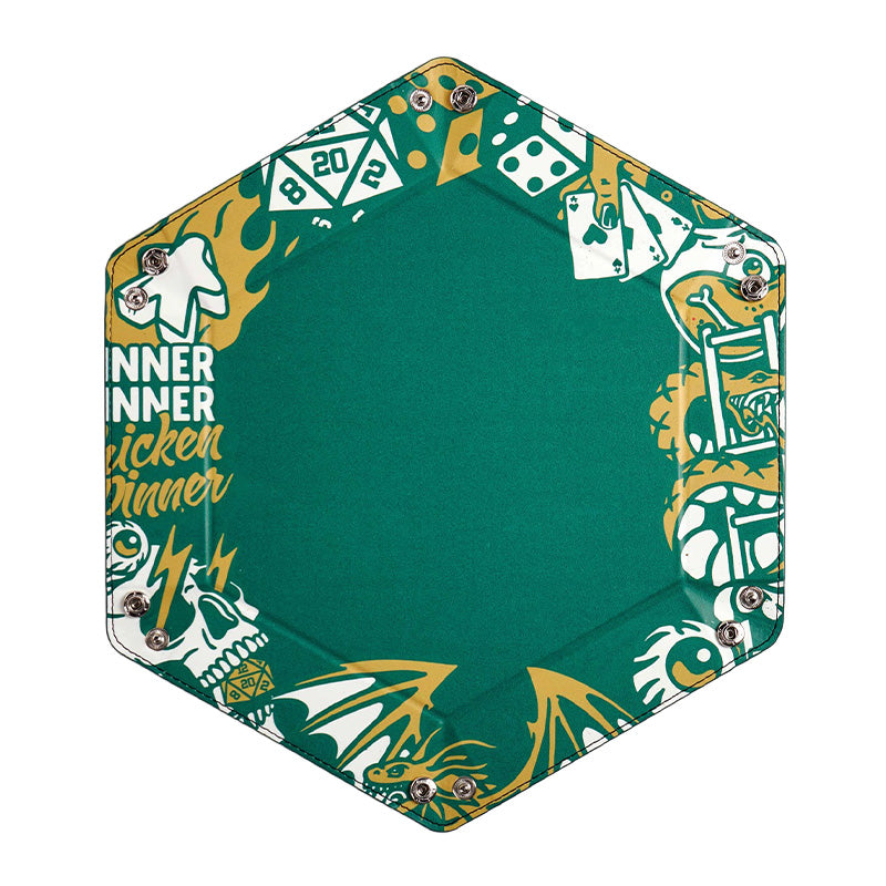 LPG Essentials Hex Dice Tray 8" - Artist Series Cara