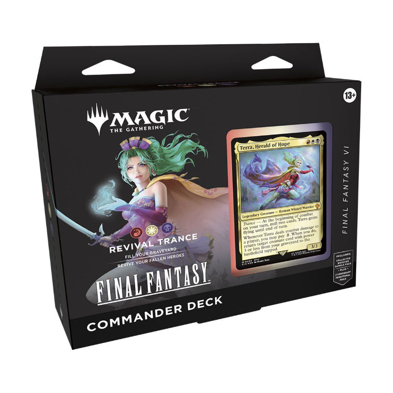 Magic Final Fantasy Commander Decks (Set of 4)