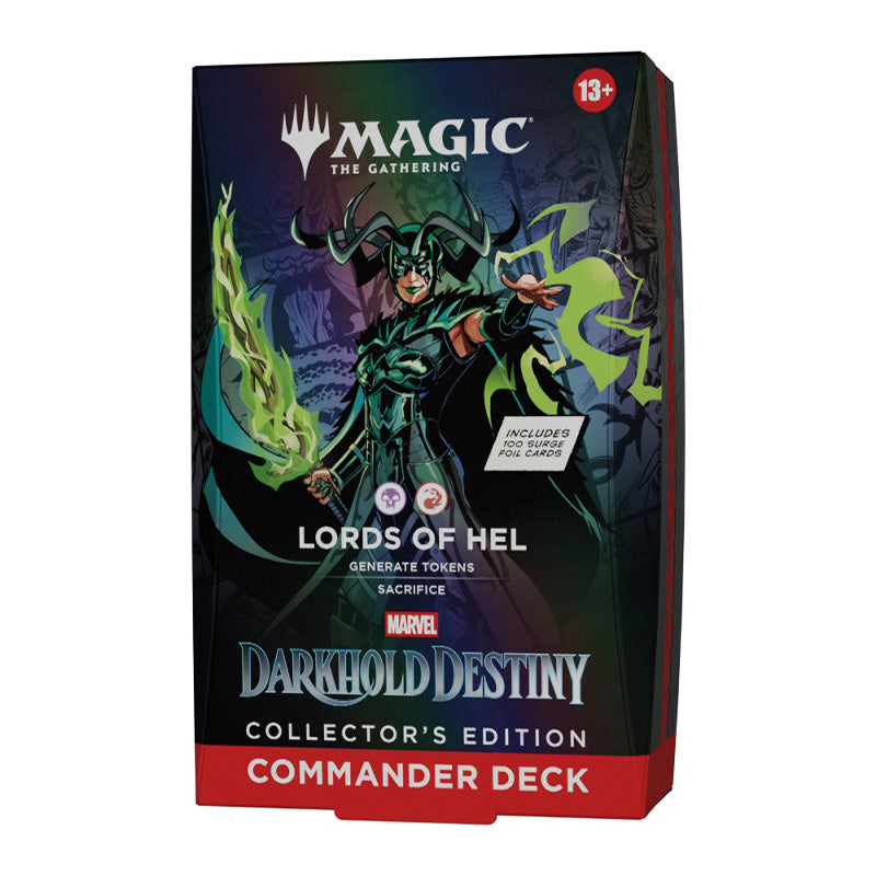 Magic Marvel Darkhold Destiny Collector Commander Deck (Set of 4)