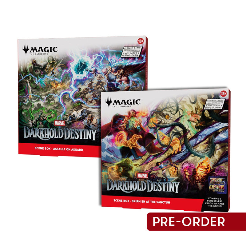 Magic Marvel Darkhold Destiny Scene Box (Pair)