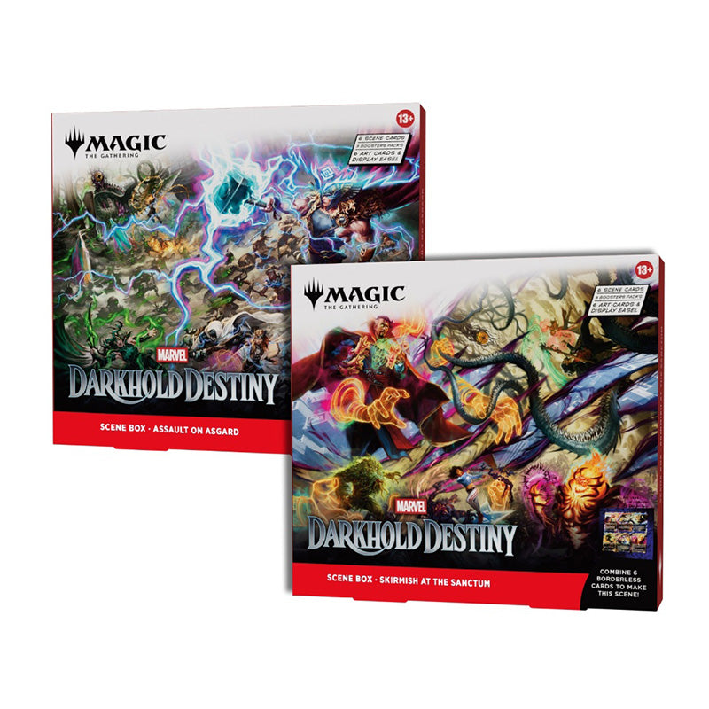 Magic Marvel Darkhold Destiny Scene Box (Pair)