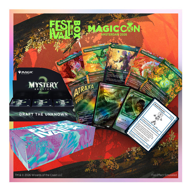 Magic MTG Secret Lair Festival in a Box Amsterdam 2026
