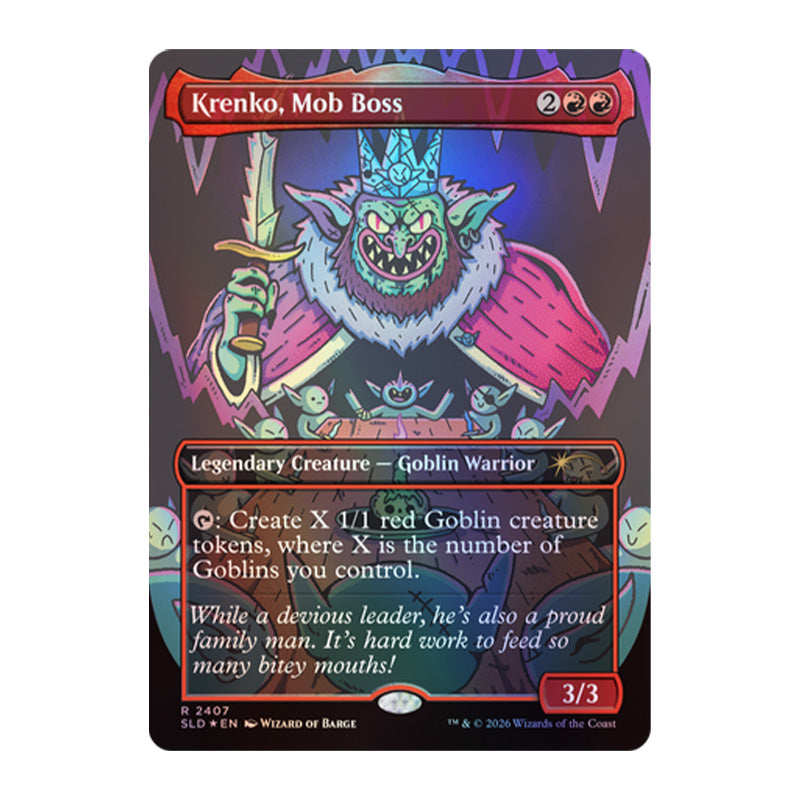 Magic Secret Lair Commander Deck Goblin Storm Foil Edition