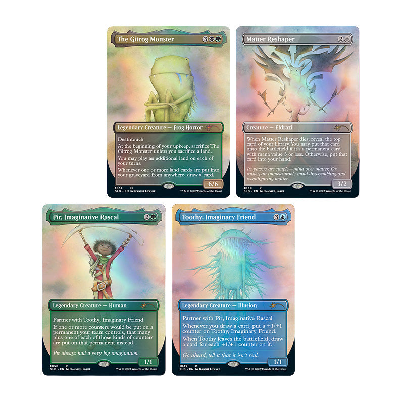 Magic Secret Lair Imaginary Friends TRADITIONAL FOIL EDITION