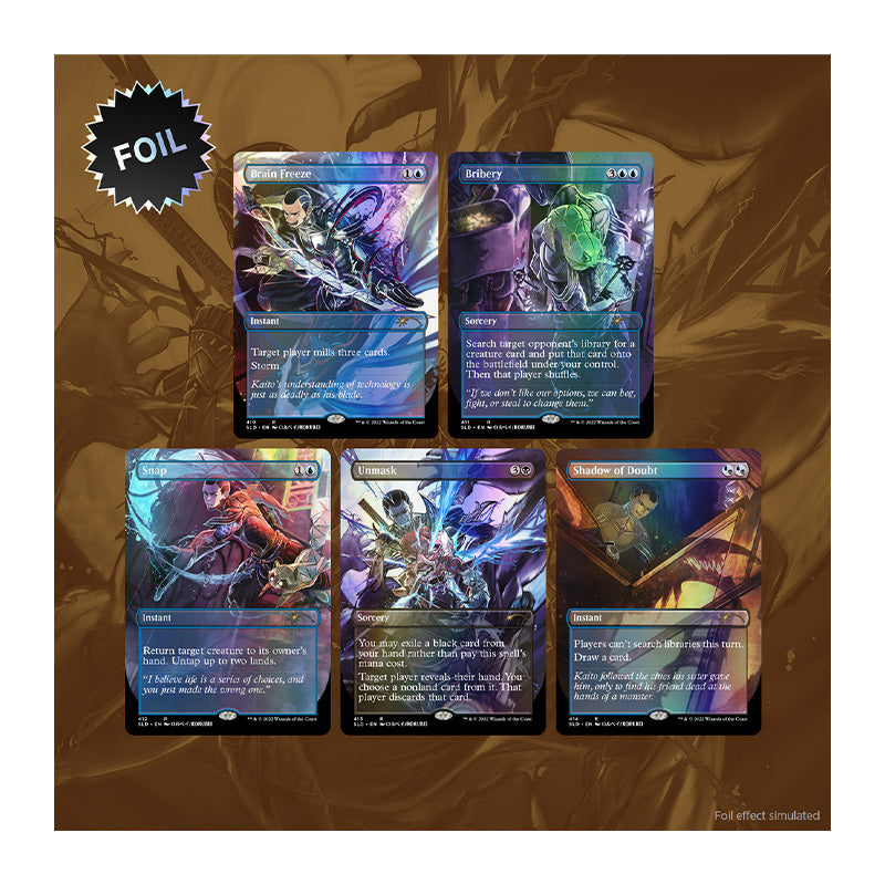 Magic Secret Lair Introducing: Kaito Shizuki TRADITIONAL FOIL EDITION