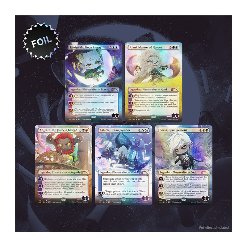 Magic Secret Lair Li'l Walkers TRADITIONAL FOIL EDITION