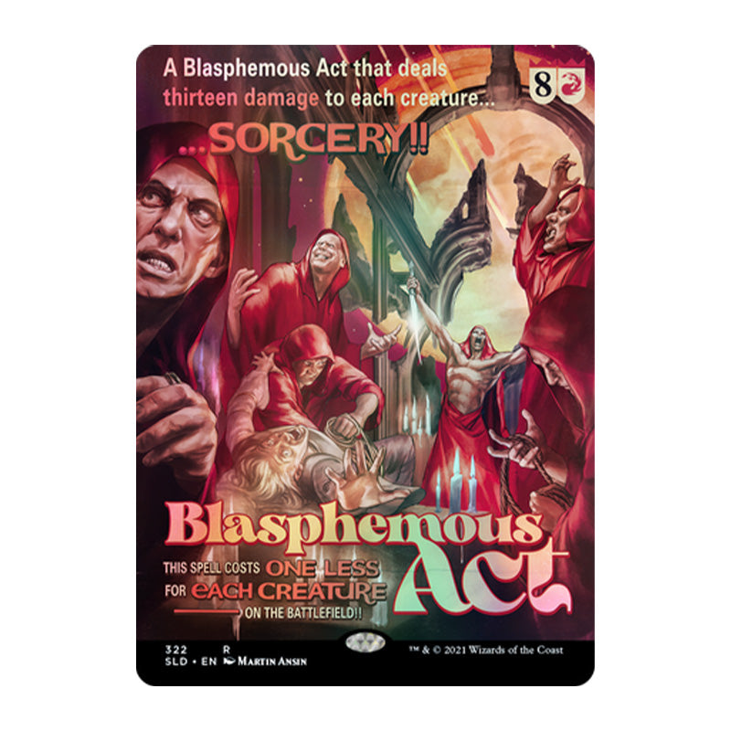 Magic Secret Lair Monster Movie Marathon Foil Edition