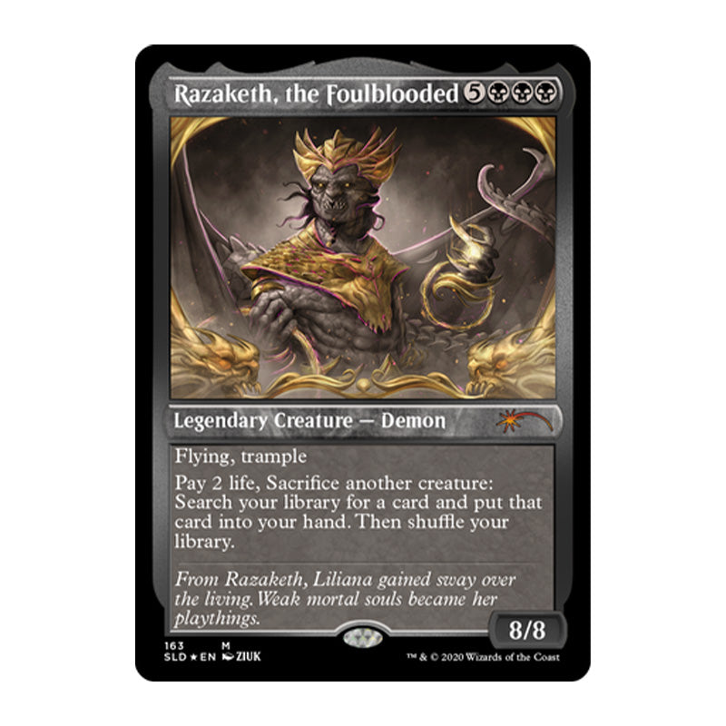 Magic Secret Lair Read the Fine Print FOIL ETCHED