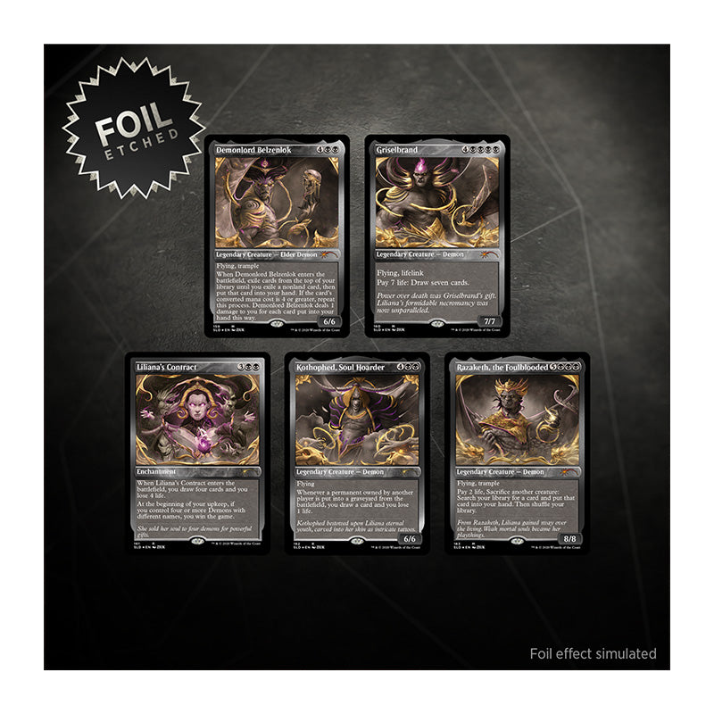 Magic Secret Lair Read the Fine Print FOIL ETCHED