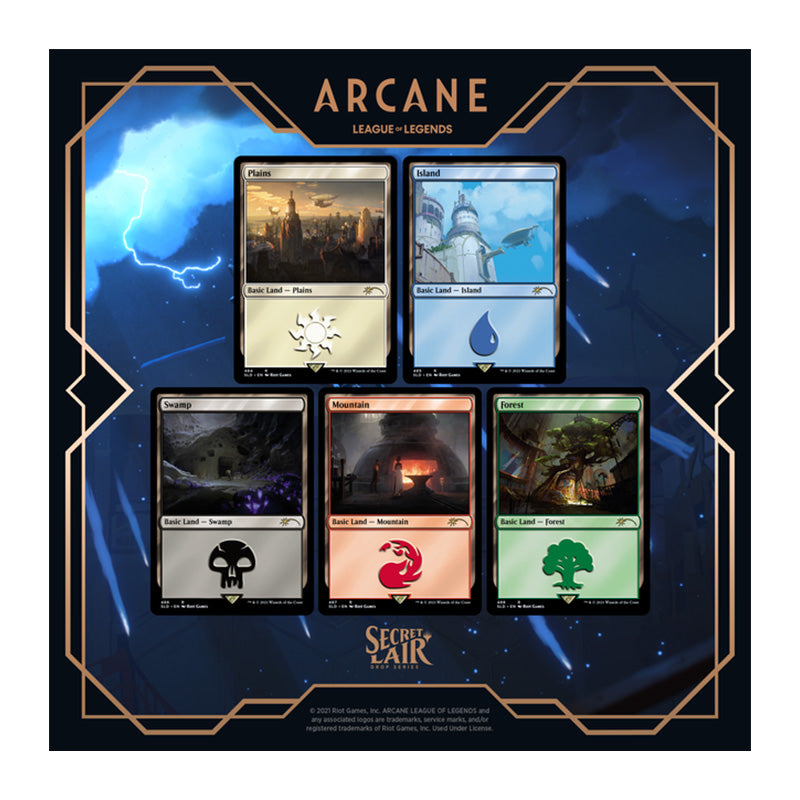 Magic Secret Lair Secret Lair x Arcane: LANDS