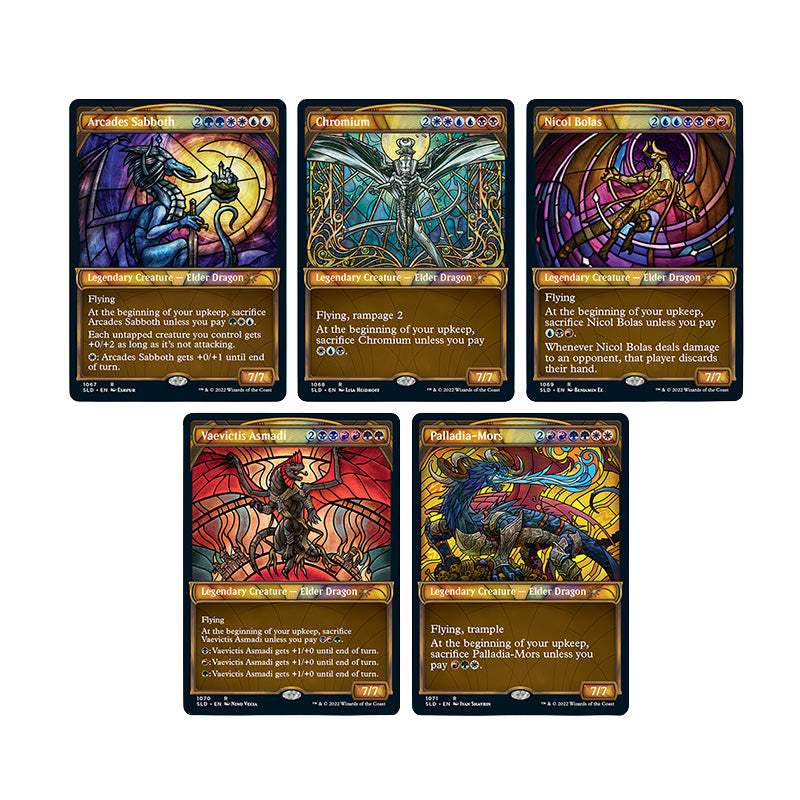 Magic Secret Lair Showcase: Dominaria United STAINED GLASS FOIL EDITION