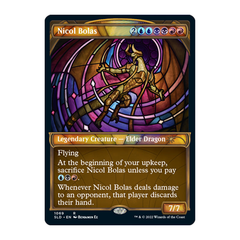 Magic Secret Lair Showcase: Dominaria United STAINED GLASS FOIL EDITION