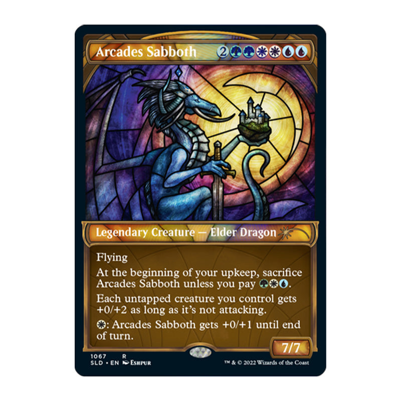 Magic Secret Lair Showcase: Dominaria United STAINED GLASS FOIL EDITION