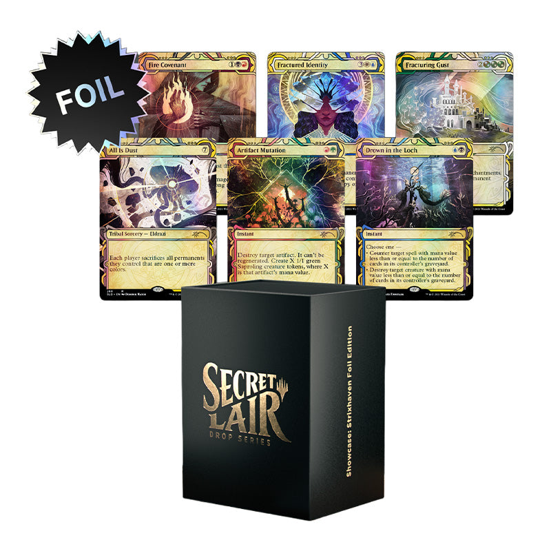 Magic Secret Lair Showcase: Strixhaven FOIL EDITION