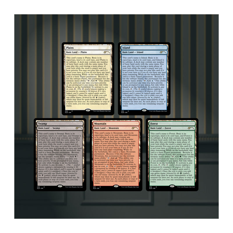 Magic Secret Lair The Full-Text Lands