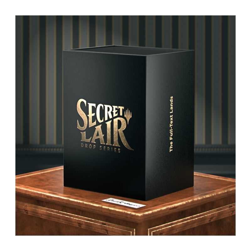Magic Secret Lair The Full-Text Lands