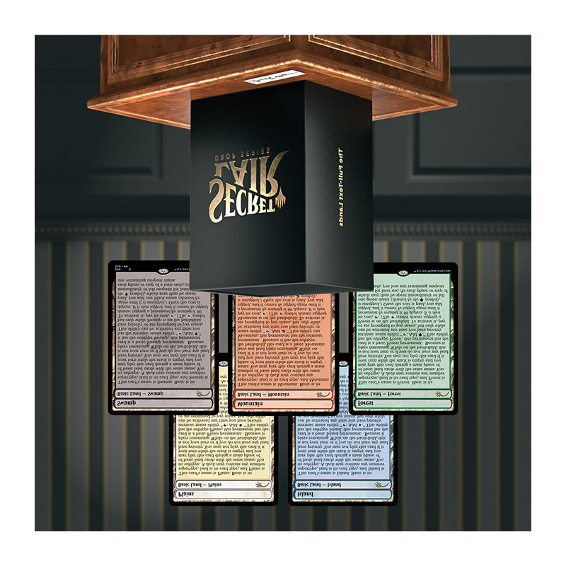 Magic Secret Lair The Full-Text Lands