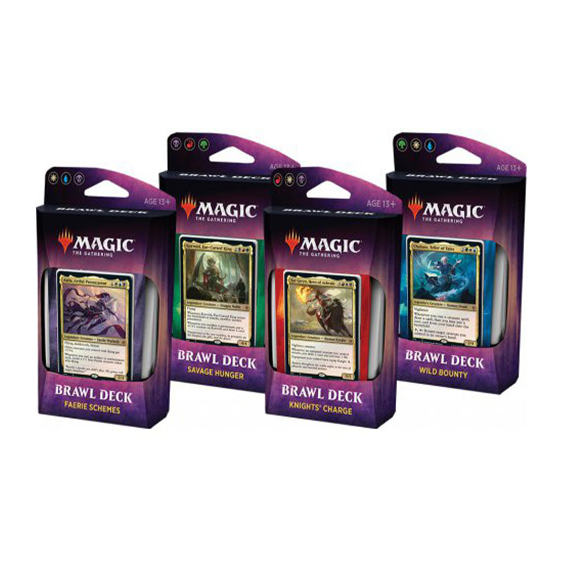 Magic Throne of Eldraine Brawl Theme Decks (Set of 4) MTG