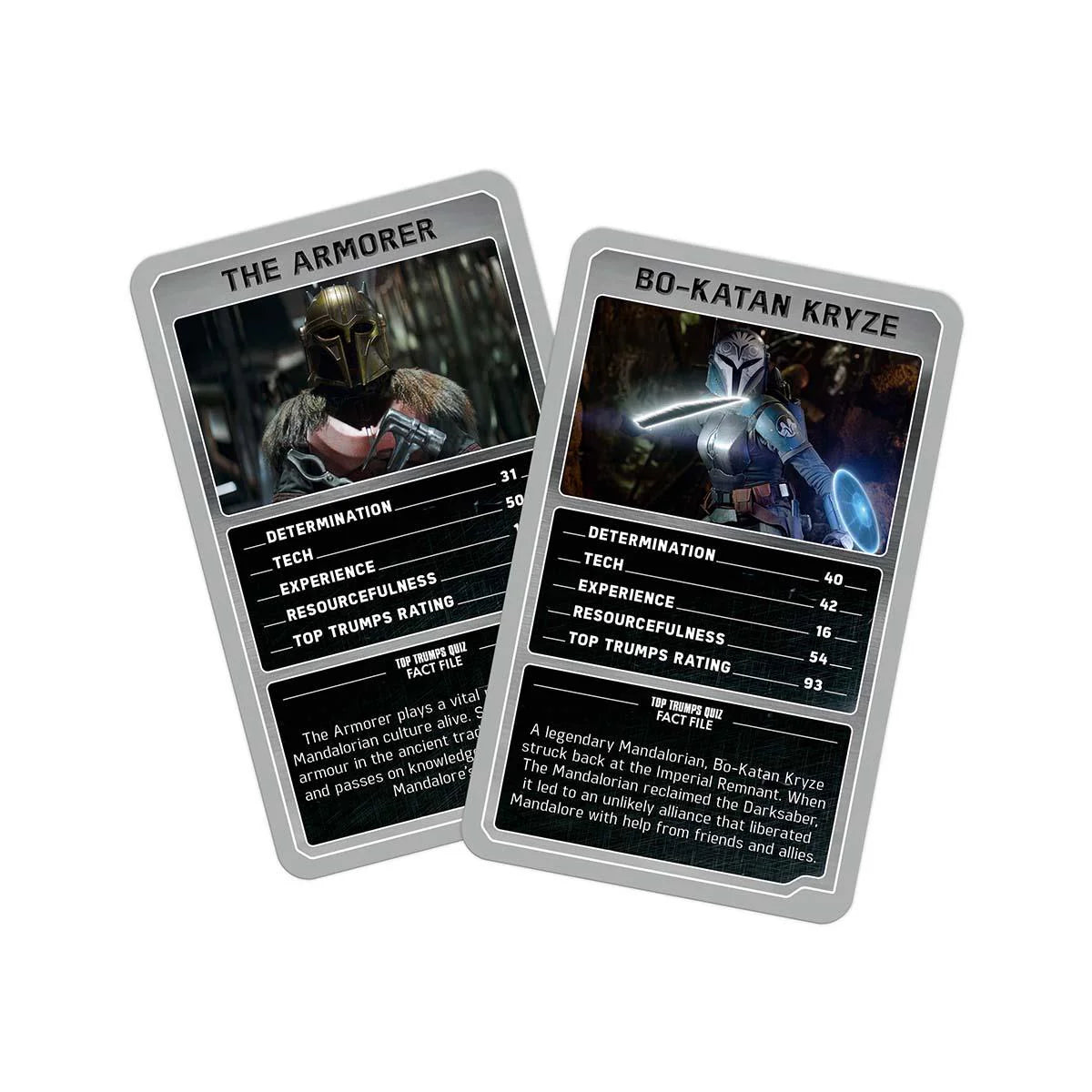 Mandalorian and Grogu Top Trumps