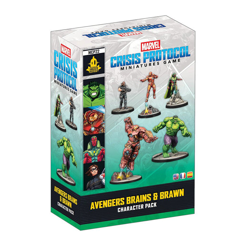 Marvel Crisis Protocol Avengers Brains & Brawn Character Pack