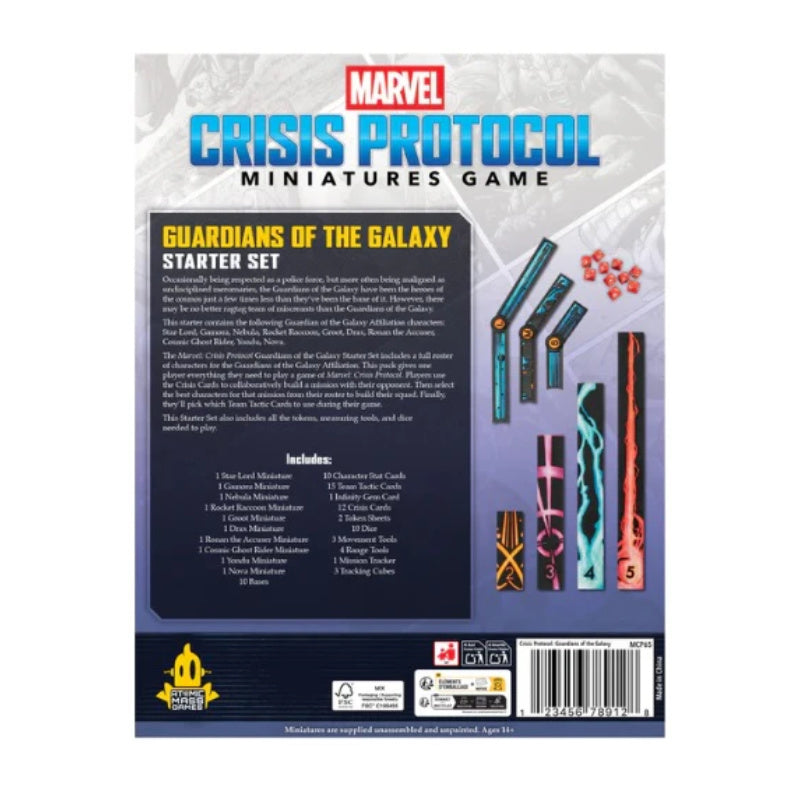 Marvel Crisis Protocol Guardians of the Galaxy Starter Set