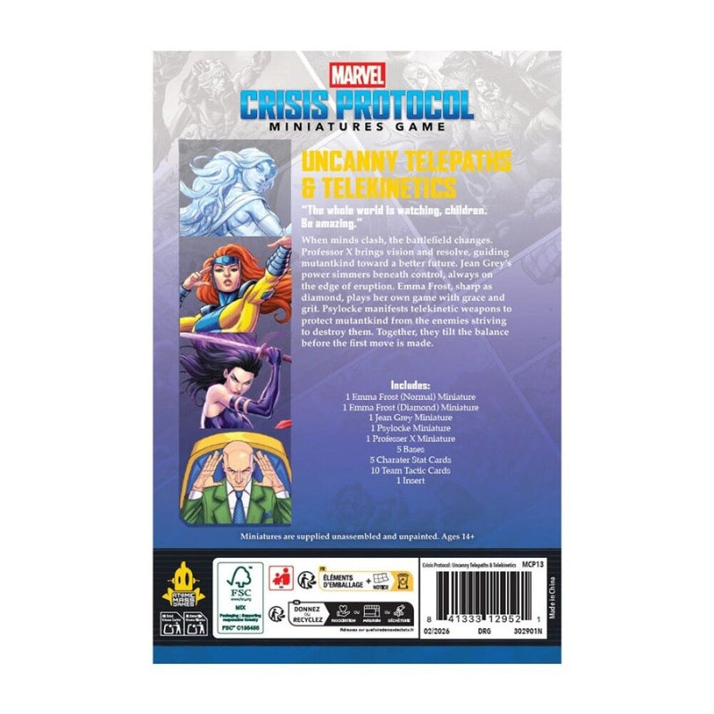 Marvel Crisis Protocol Uncanny Telepaths & Telekinetics