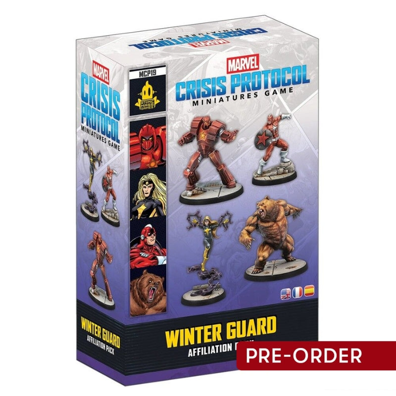Marvel Crisis Protocol Winter Guard Affiliation Pack